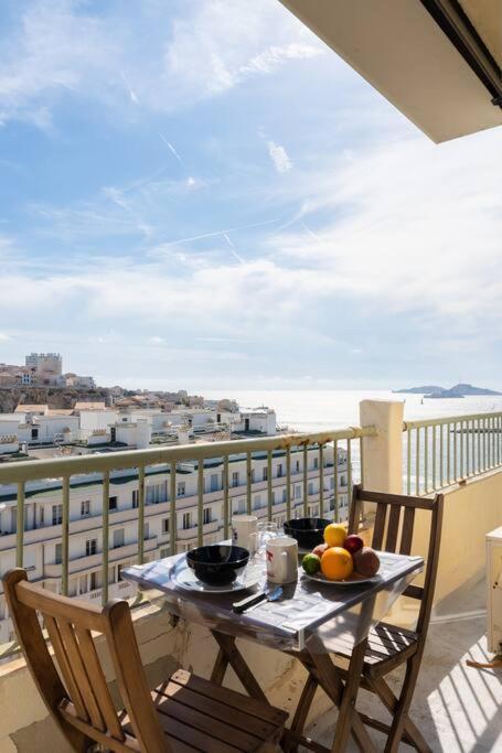 Vue Mer Plage Catalans Vieux Port Clim - 2 Chambres Marseille Ngoại thất bức ảnh