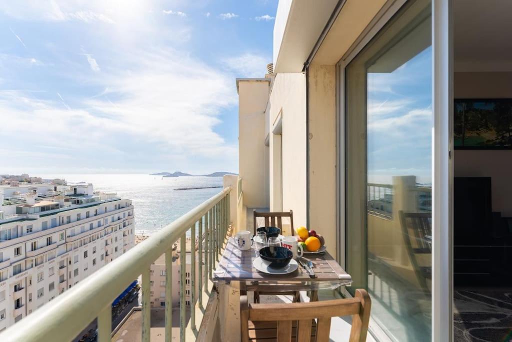 Vue Mer Plage Catalans Vieux Port Clim - 2 Chambres Marseille Ngoại thất bức ảnh