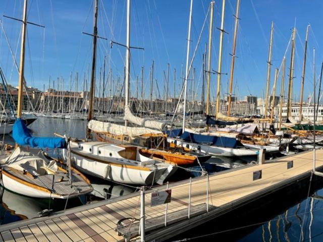 Vue Mer Plage Catalans Vieux Port Clim - 2 Chambres Marseille Ngoại thất bức ảnh