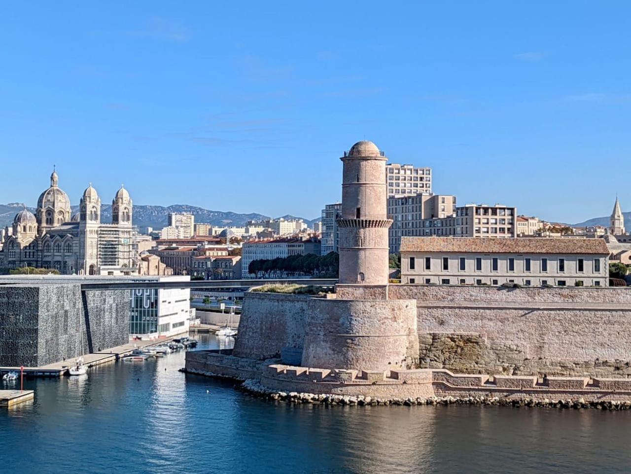 Vue Mer Plage Catalans Vieux Port Clim - 2 Chambres Marseille Ngoại thất bức ảnh