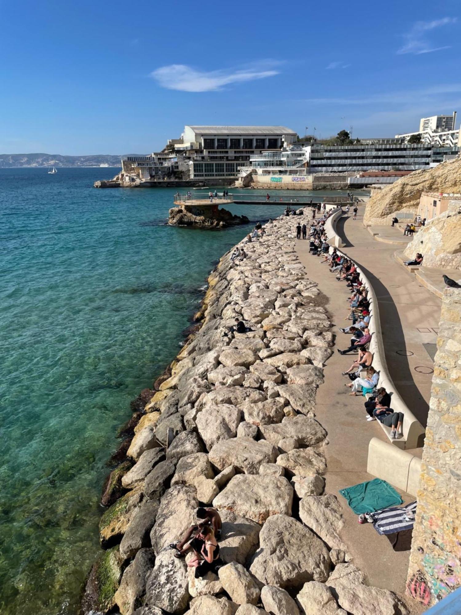 Vue Mer Plage Catalans Vieux Port Clim - 2 Chambres Marseille Ngoại thất bức ảnh