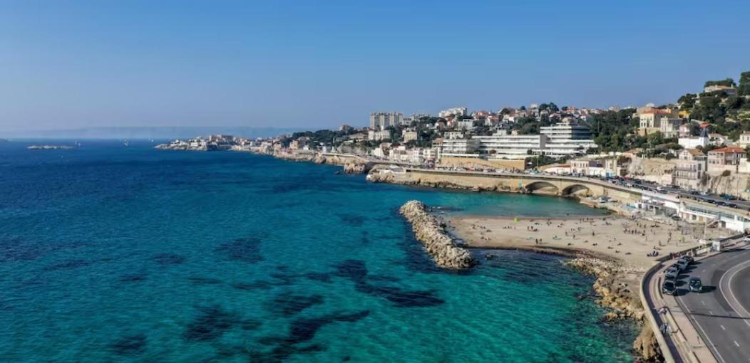 Vue Mer Plage Catalans Vieux Port Clim - 2 Chambres Marseille Ngoại thất bức ảnh